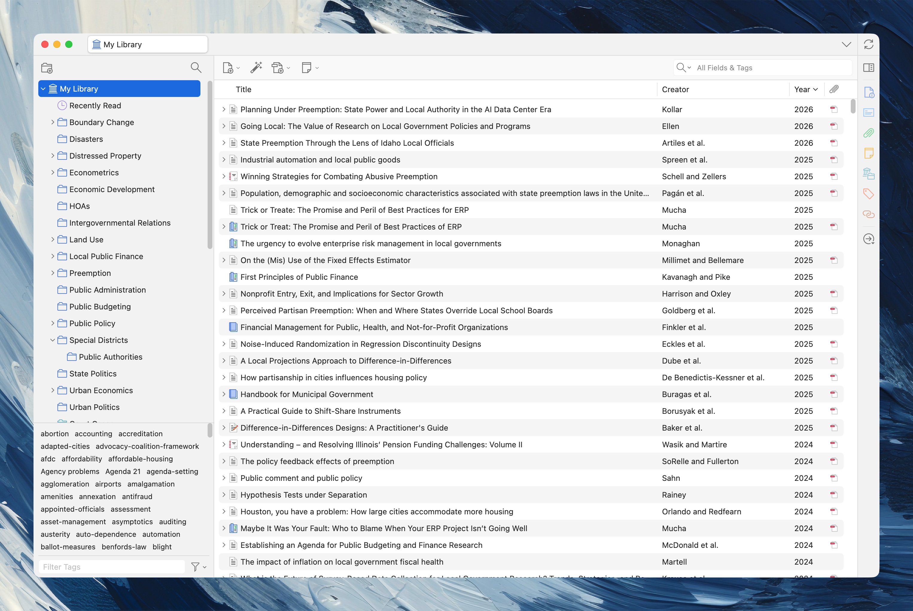 How I set up Zotero to maintain my sanity