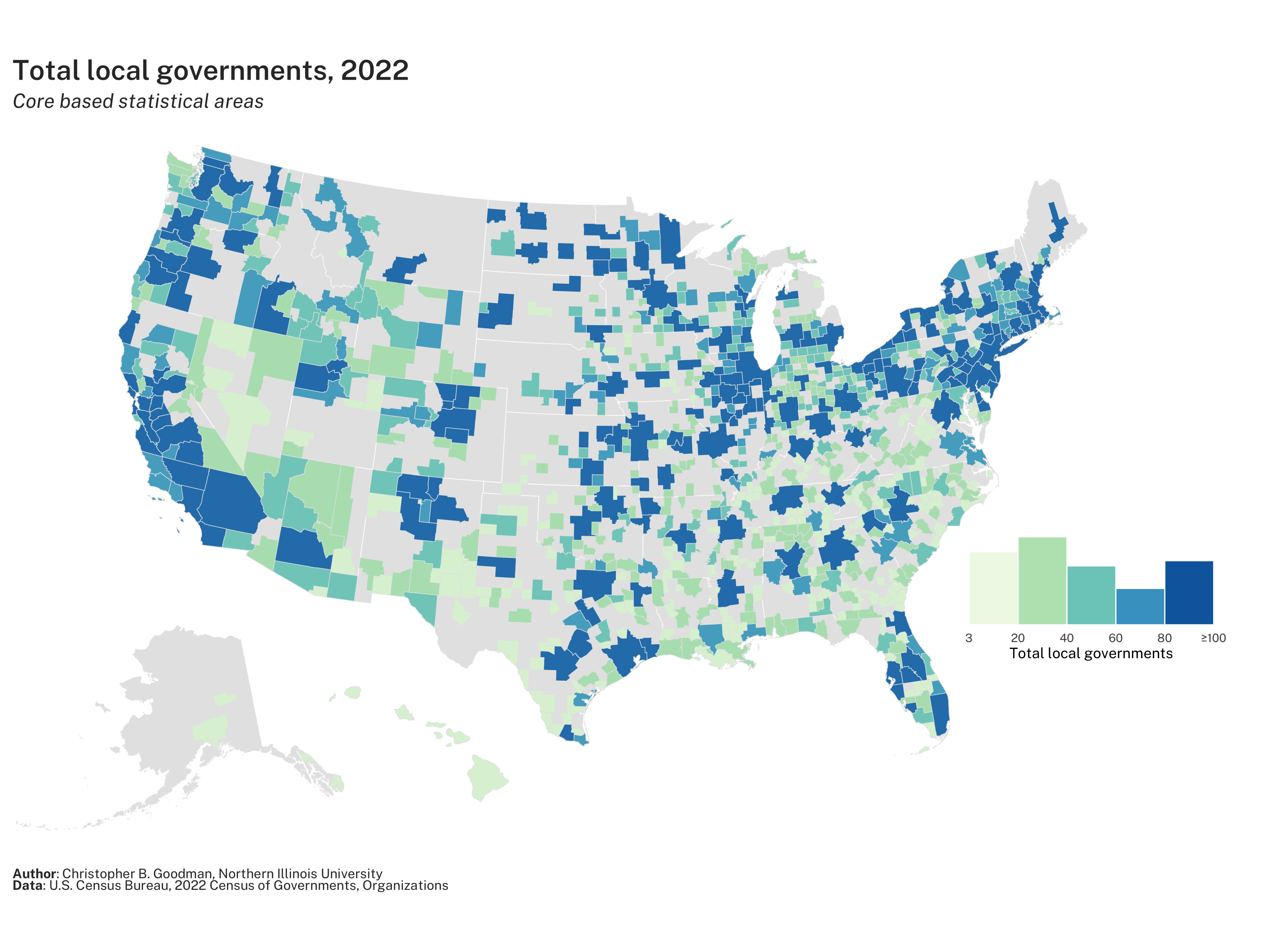 Total local governments, 2022